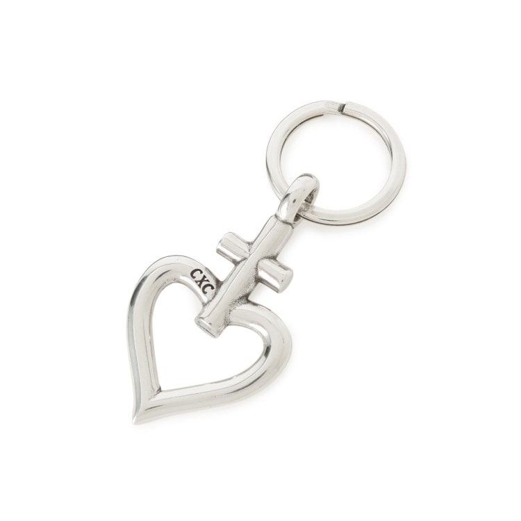 ドレステリア(メンズ)(DRESSTERIOR(Men))のCXC（シーエックスシー）CROSS HEART KEYRING｜キーリング キーケース・キーホルダー・チャーム