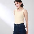 ザ ショップ ティーケー（ウィメン）(THE SHOP TK(Women))の◆ボタニカル風カラーリブタンク17