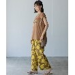 ザ ショップ ティーケー（ウィメン）(THE SHOP TK(Women))の◆【ミュルーズコラボ】プリントジョグワイドパンツ9