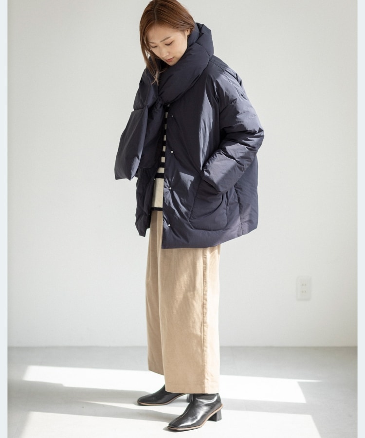 ザ ショップ ティーケー（ウィメン）(THE SHOP TK(Women))の◆【美シルエット】コーデュロイタックワイド14