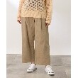 ザ ショップ ティーケー（ウィメン）(THE SHOP TK(Women))の◆【美シルエット】コーデュロイタックワイド33