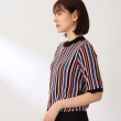 ザ ショップ ティーケー（ウィメン）(THE SHOP TK(Women))の◆【洗える】マルチカラーストライプニット16