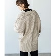 ザ ショップ ティーケー（ウィメン）(THE SHOP TK(Women))の◆ボリューム袖ミドル丈カーディガン19