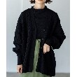 ザ ショップ ティーケー（ウィメン）(THE SHOP TK(Women))の◆ボリューム袖ミドル丈カーディガン1