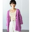 ザ ショップ ティーケー（ウィメン）(THE SHOP TK(Women))の◆ボリューム袖ミドル丈カーディガン ピンク(072)