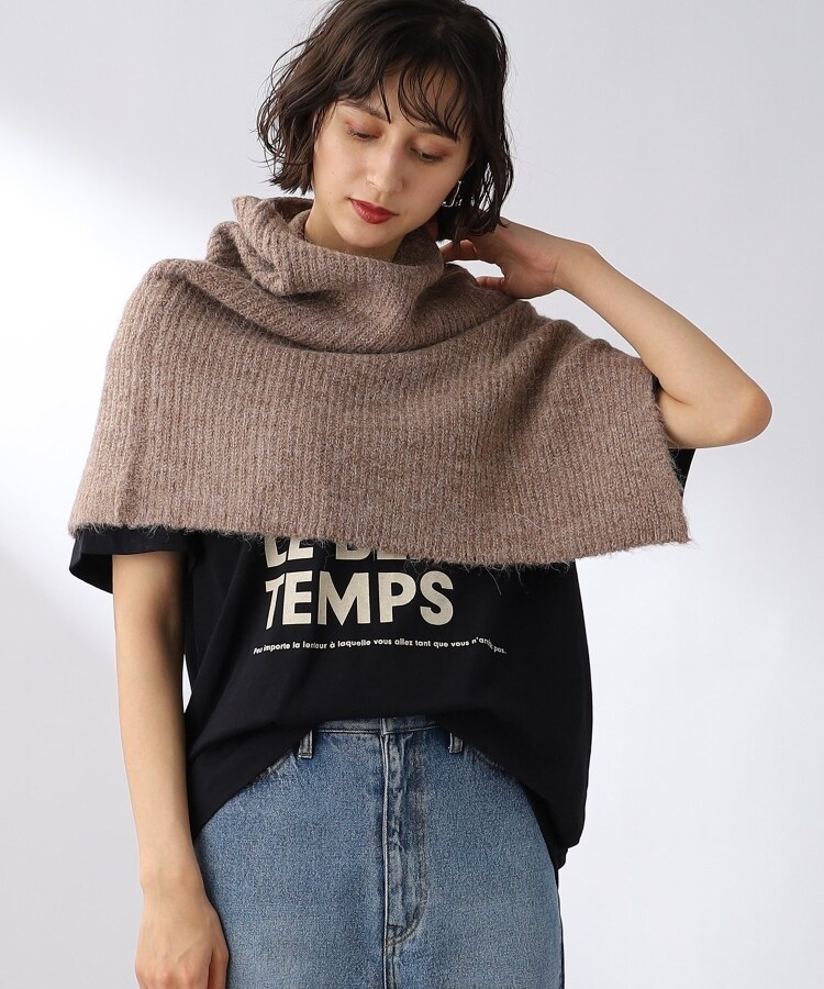 ◇アルパカ混ニットケープ(ストール・マフラー) | THE SHOP TK ◇アルパカ混ニットケープ(ストール・マフラー) | THE SHOP TK
