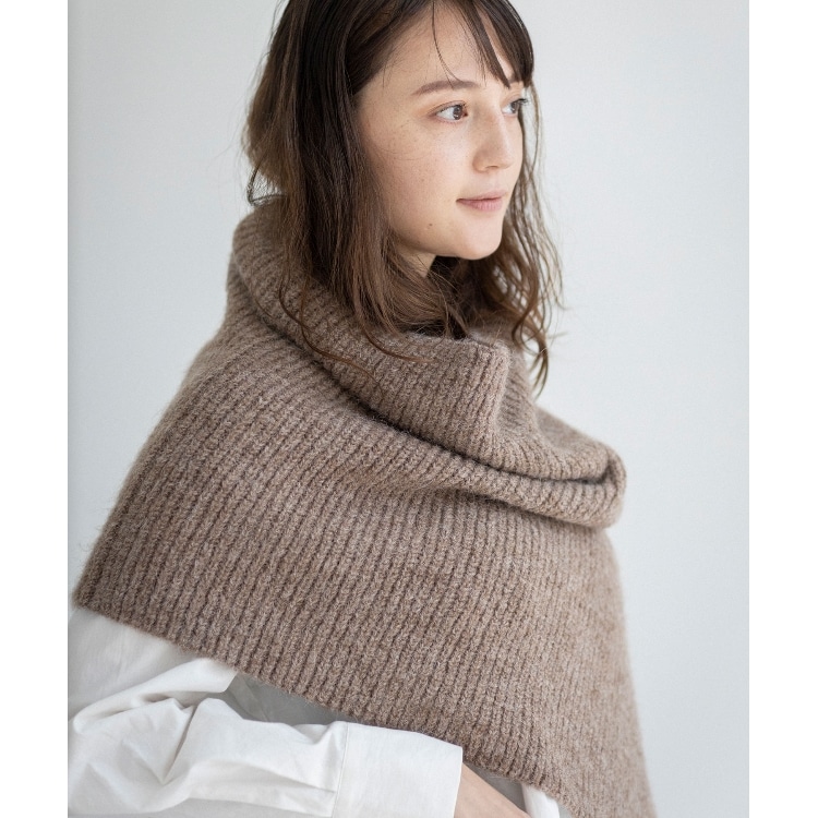 ◇アルパカ混ニットケープ(ストール・マフラー) | THE SHOP TK ◇アルパカ混ニットケープ(ストール・マフラー) | THE SHOP TK