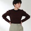 ザ ショップ ティーケー（ウィメン）(THE SHOP TK(Women))の◆リブカラーボーダーニット19