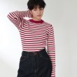 ザ ショップ ティーケー（ウィメン）(THE SHOP TK(Women))の◆リブカラーボーダーニット25