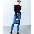 ザ ショップ ティーケー（ウィメン）(THE SHOP TK(Women))の◆リブカラーボーダーニット5