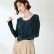 ザ ショップ ティーケー（ウィメン）(THE SHOP TK(Women))の◆【Miller別注】 ベロアカットソー20