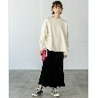 ザ ショップ ティーケー（ウィメン）(THE SHOP TK(Women))の◆裏毛ポンチョプルオーバー3