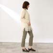 ザ ショップ ティーケー（ウィメン）(THE SHOP TK(Women))の◆【NEPAL HAND KNIT】フリンジケーブルニット15