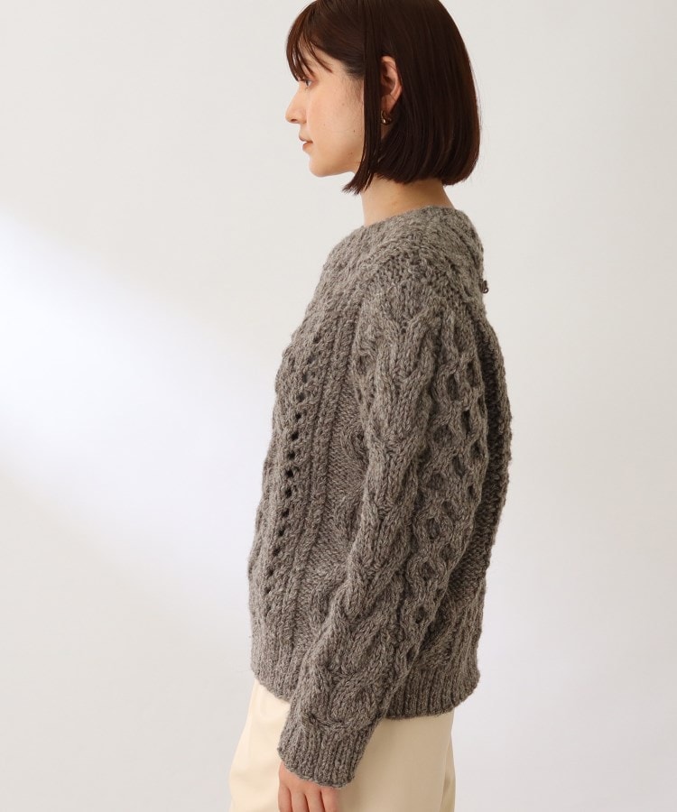 ザ ショップ ティーケー（ウィメン）(THE SHOP TK(Women))の◆【NEPAL HAND KNIT】ケーブルニット4