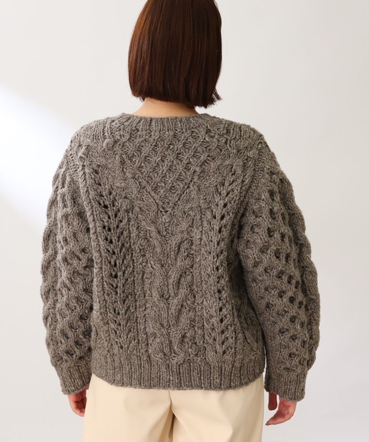 ザ ショップ ティーケー（ウィメン）(THE SHOP TK(Women))の◆【NEPAL HAND KNIT】ケーブルニット5