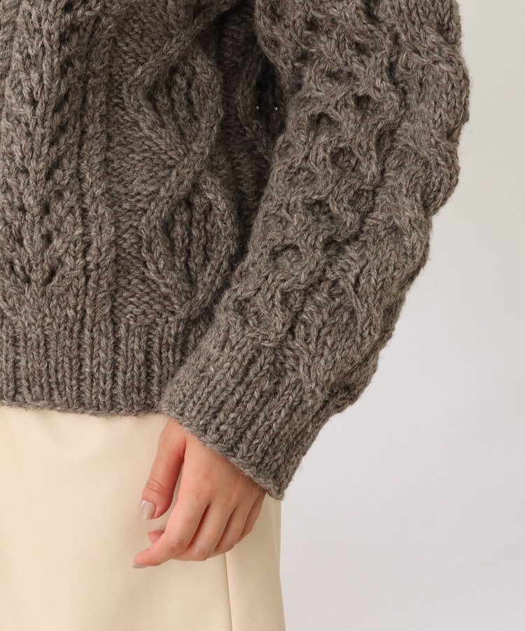 ザ ショップ ティーケー（ウィメン）(THE SHOP TK(Women))の◆【NEPAL HAND KNIT】ケーブルニット7