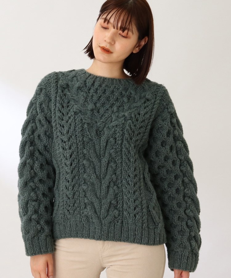 ザ ショップ ティーケー（ウィメン）(THE SHOP TK(Women))の◆【NEPAL HAND KNIT】ケーブルニット14