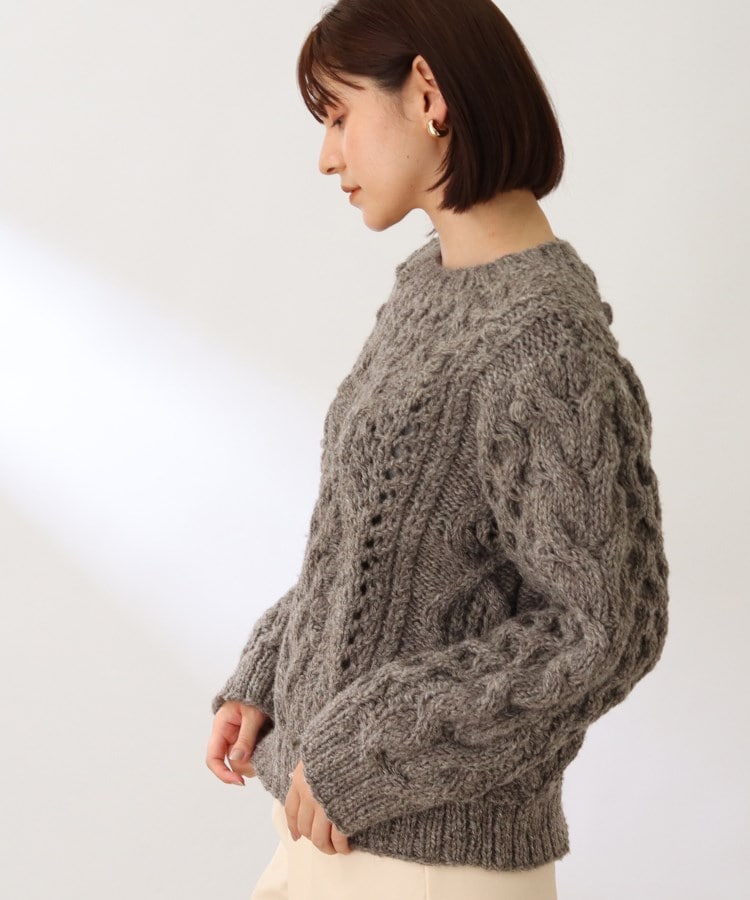 ザ ショップ ティーケー（ウィメン）(THE SHOP TK(Women))の◆【NEPAL HAND KNIT】ケーブルニット18