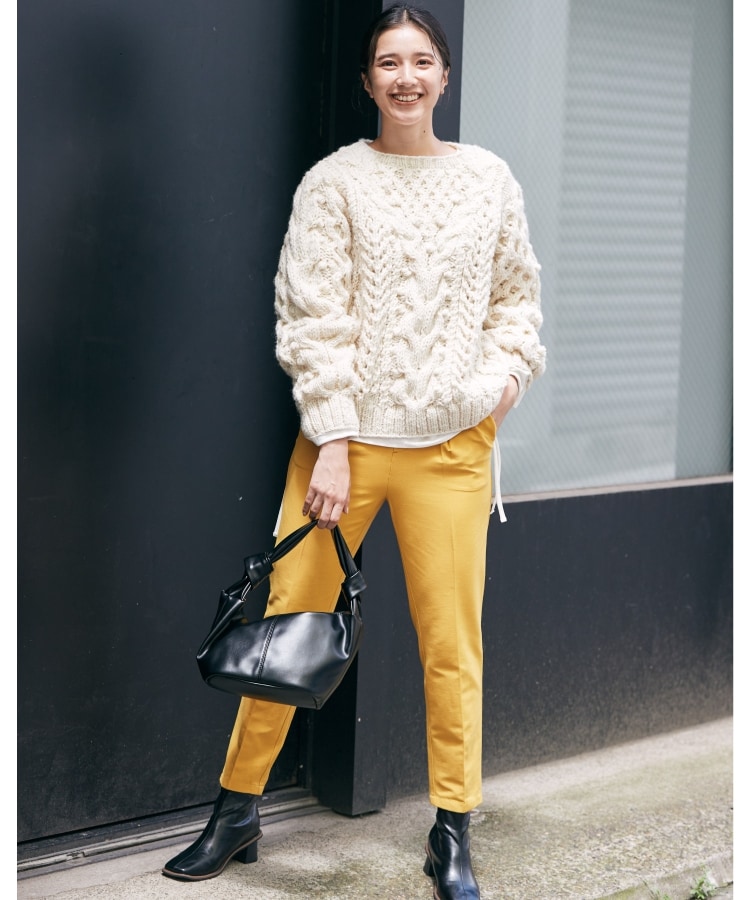 ザ ショップ ティーケー（ウィメン）(THE SHOP TK(Women))の◆【NEPAL HAND KNIT】ケーブルニット2