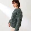 ザ ショップ ティーケー（ウィメン）(THE SHOP TK(Women))の◆【NEPAL HAND KNIT】ケーブルニット15