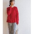 ザ ショップ ティーケー（ウィメン）(THE SHOP TK(Women))の◆【洗える/ウール混】ケーブル編みニット28