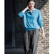 ザ ショップ ティーケー（ウィメン）(THE SHOP TK(Women))の◆【前後2way/オーガニックコットン】ベーシックニット24