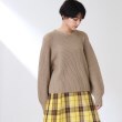 ザ ショップ ティーケー（ウィメン）(THE SHOP TK(Women))の◆【洗える/ウール混】クルーネックニット/CLUEL 11月号掲載37