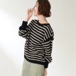 ザ ショップ ティーケー（ウィメン）(THE SHOP TK(Women))の◆【洗える】ボーダークルーニット32