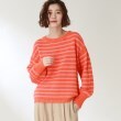 ザ ショップ ティーケー（ウィメン）(THE SHOP TK(Women))の◆【洗える】ボーダークルーニット38