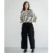 ザ ショップ ティーケー（ウィメン）(THE SHOP TK(Women))の◆【洗える】ボーダークルーニット11