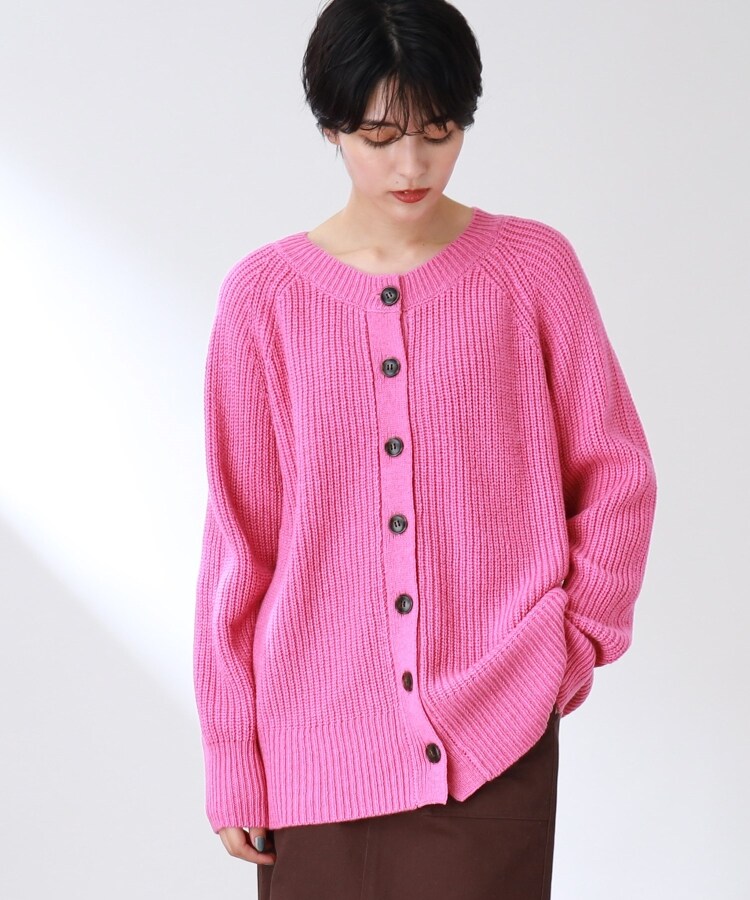 ザ ショップ ティーケー（ウィメン）(THE SHOP TK(Women))の◆【洗える/ウール混】ミドル丈カーディガン/CLUEL 11月号掲載21