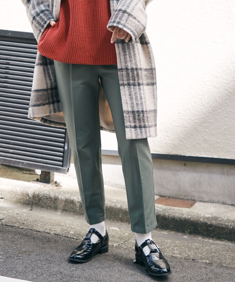 ◇【選べるXs～XLサイズ展開】美脚ジョグテーパードパンツ（6～9
