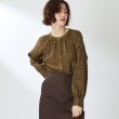 ザ ショップ ティーケー（ウィメン）(THE SHOP TK(Women))の◆楊柳フラワープリント前後2WAYブラウス ブラウン(142)