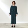 ザ ショップ ティーケー（ウィメン）(THE SHOP TK(Women))の◆【洗える/2点セット】リブニットワンピース1