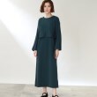 ザ ショップ ティーケー（ウィメン）(THE SHOP TK(Women))の◆【洗える/2点セット】リブニットワンピース ダークグリーン(023)