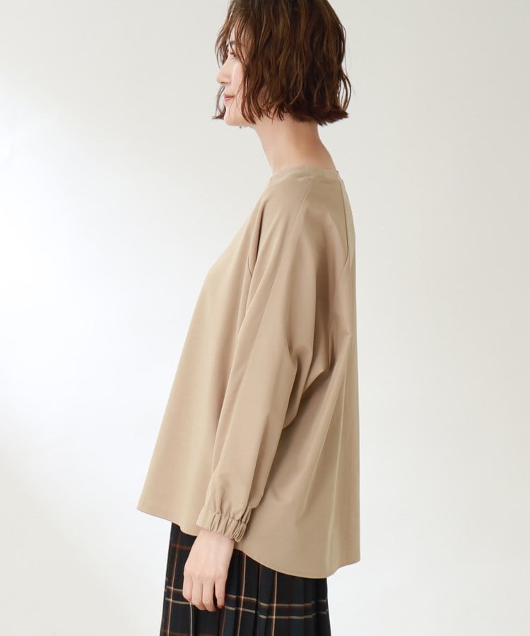 I_am  cocoon sleeve jacket beige