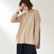 ザ ショップ ティーケー（ウィメン）(THE SHOP TK(Women))の◆スリットデザインプルオーバー ベージュ(052)