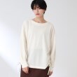 ザ ショップ ティーケー（ウィメン）(THE SHOP TK(Women))の◆【シルエットを変えられる！】サイドドロストプルオーバー ホワイト(002)