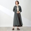 ザ ショップ ティーケー（ウィメン）(THE SHOP TK(Women))の◆ウエストタックワンピース チャコールグレー(014)