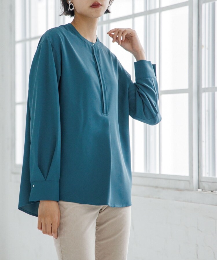 新品 Cristaseya スクエア トップ シャツ カットソー 緑 TK | www