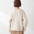 ザ ショップ ティーケー（ウィメン）(THE SHOP TK(Women))の◆【洗える/ざっくり編み】ケーブルニットプルオーバー/CLUEL 11月号掲載12