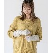 ザ ショップ ティーケー（ウィメン）(THE SHOP TK(Women))の◆【カシミヤ100％】William Brunton Hand Knits アームウォーマー3