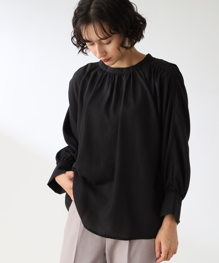 ザ ショップ ティーケー（ウィメン）(THE SHOP TK(Women))の◆【洗える】ショルダーギャザーブラウス19