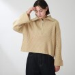 ザ ショップ ティーケー（ウィメン）(THE SHOP TK(Women))の◆【洗える/トレンド】ハーフジップニット16