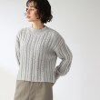 ザ ショップ ティーケー（ウィメン）(THE SHOP TK(Women))の◆【洗える/もちもち】クロップド丈ハイネックニット/CLUEL 11月号掲載 ライトグレー(411)