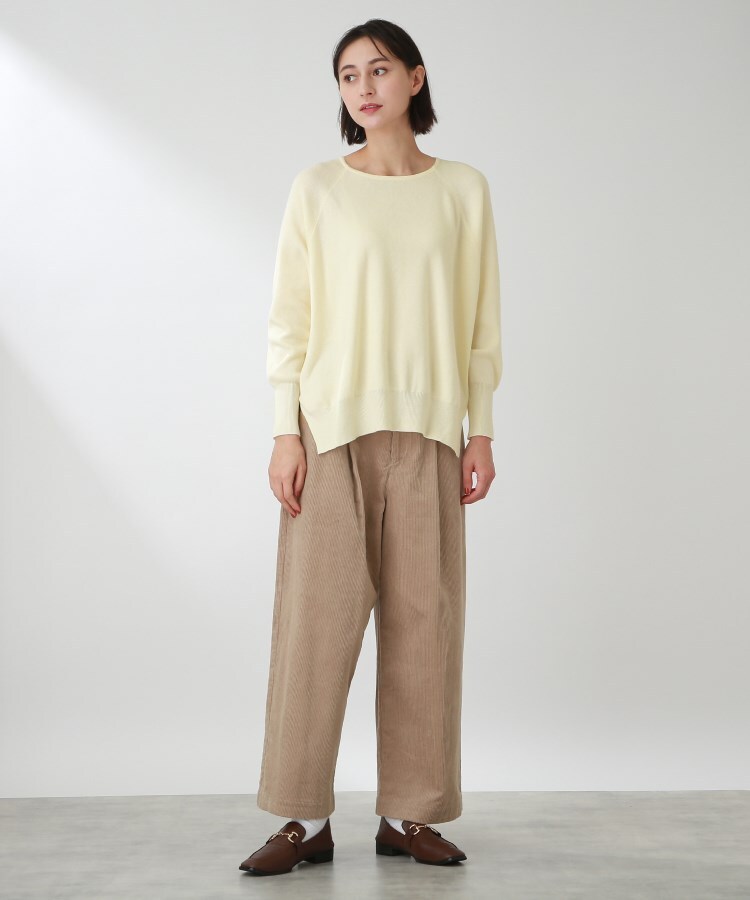 ザ ショップ ティーケー（ウィメン）(THE SHOP TK(Women))の◆【モチモチ/ウール混/洗える】着回しドルマンニット47