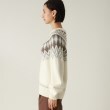 ザ ショップ ティーケー（ウィメン）(THE SHOP TK(Women))の◆【洗える】ノルディック柄クルーニット5