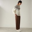 ザ ショップ ティーケー（ウィメン）(THE SHOP TK(Women))の◆【洗える】ノルディック柄クルーニット23