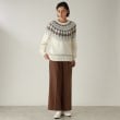 ザ ショップ ティーケー（ウィメン）(THE SHOP TK(Women))の◆【洗える】ノルディック柄クルーニット25