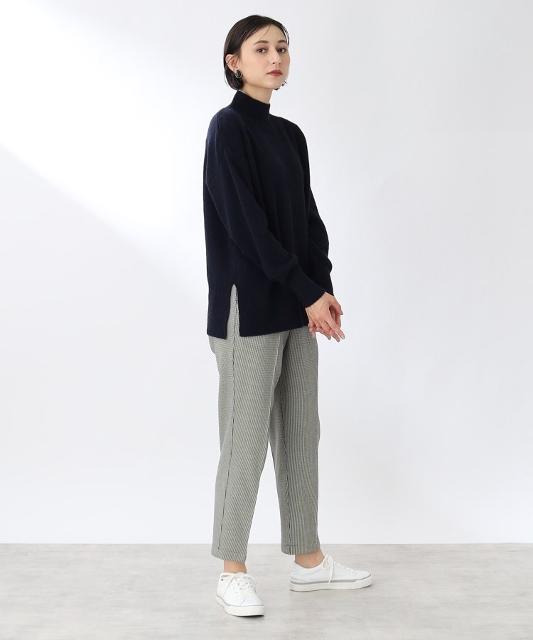 ザ ショップ ティーケー（ウィメン）(THE SHOP TK(Women))の◆【美脚シルエット/あったか裏起毛/洗える】ソフトタッチテーパードパンツ46